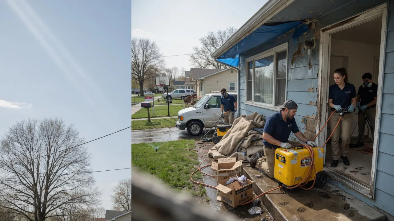 Basement Flood Cleanup in Thurmond, WV near me